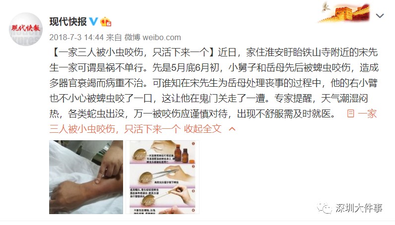 脾虫咬后的伤口图_蜱虫叮咬症状_蜱虫咬人案例