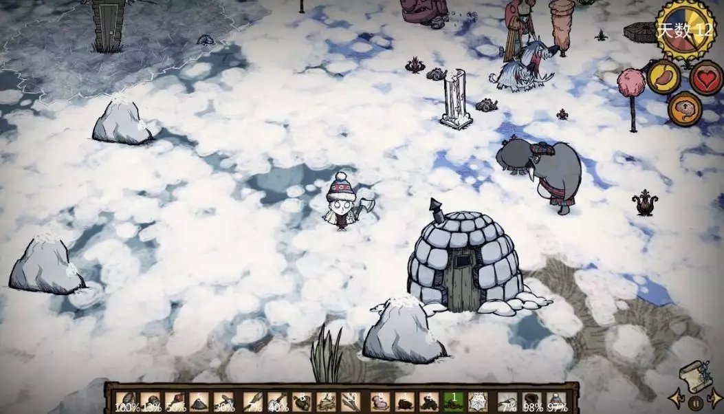 饥荒游戏专题解说_饥荒游戏玩法特点_饥荒游戏故事背景