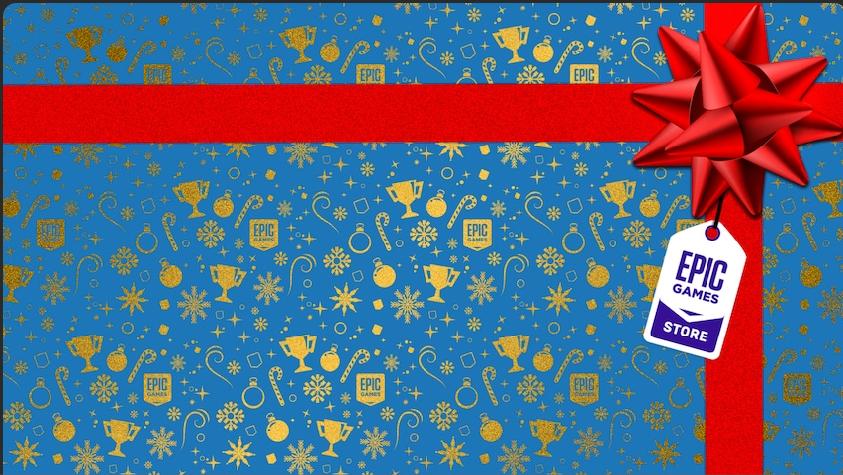 游戏圣诞活动专题页_Epic圣诞促销活动 7.5折无限套娃券 神秘游戏线索图