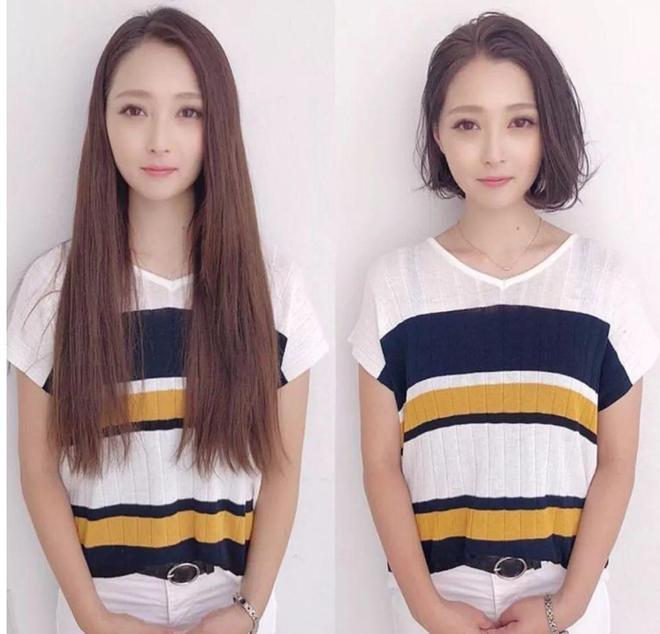 短发层次处理_换发型技巧_美图秀秀在线使用可以换发型的