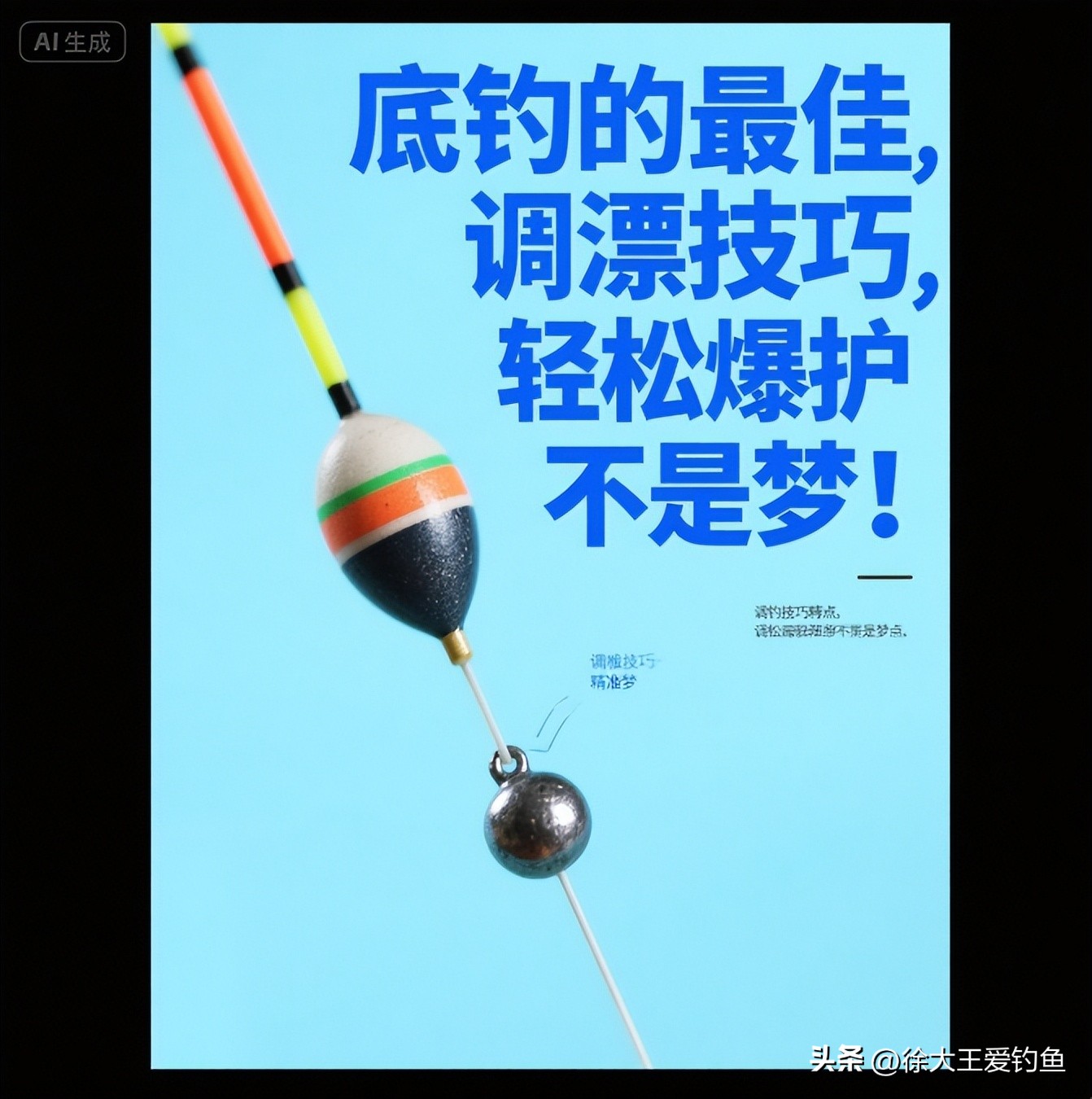 调四钓二实战方法_底钓调漂技巧_用红虫钓鱼怎么调漂