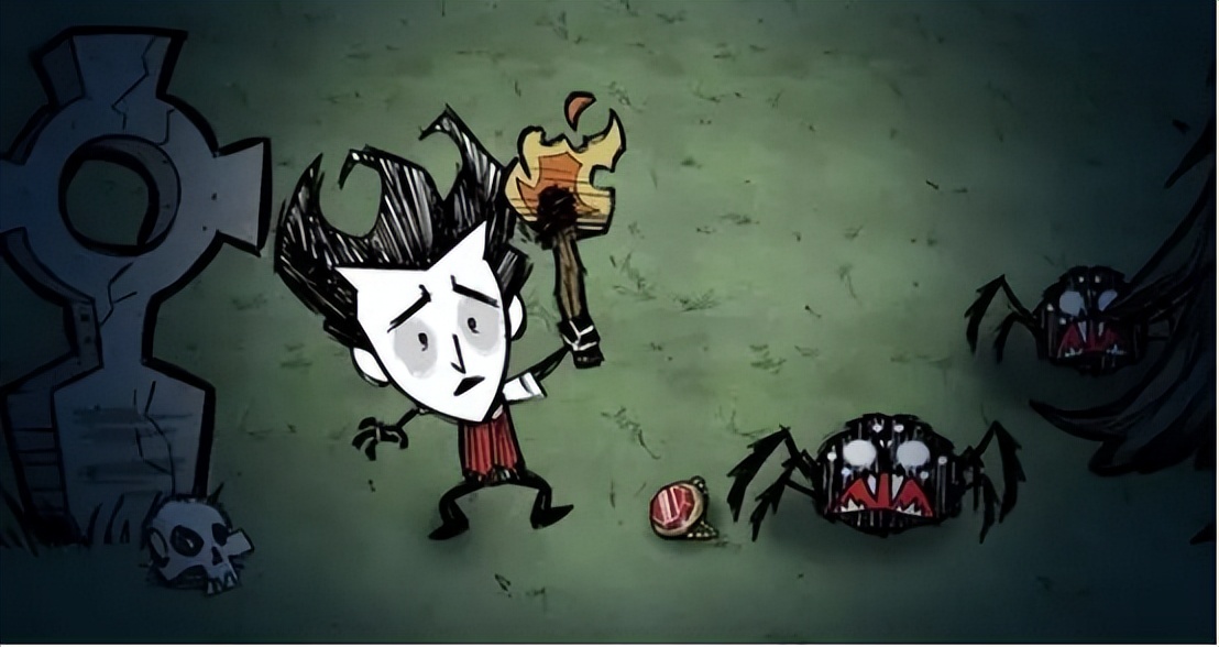 饥荒哥特式画风_饥荒游戏专题_沙盒生存游戏饱腹值