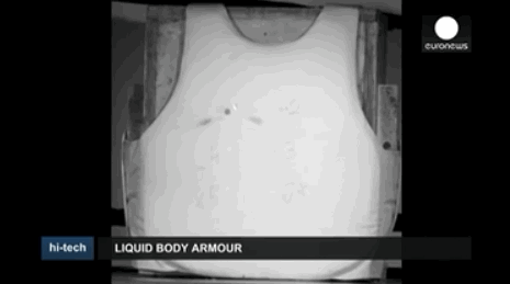 防弹衣非牛顿流体_凯夫拉纤维非牛顿流体_非牛顿流体生活应用