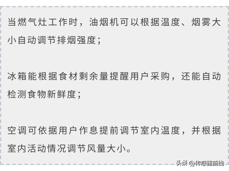 传感器技术多传感融合智能家居_智能家电感知理解主动服务_声音传感器 生活应用