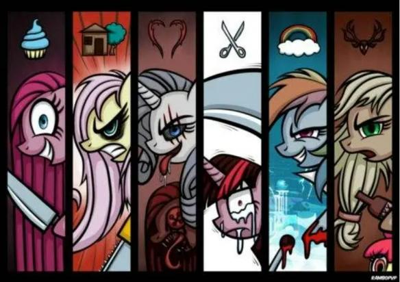 小马宝莉游戏专题_小马宝莉友谊的魔力同人创作_小马宝莉暗黑同人设定